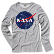 Official NASA Logo Kid's Long Sleeve Tee