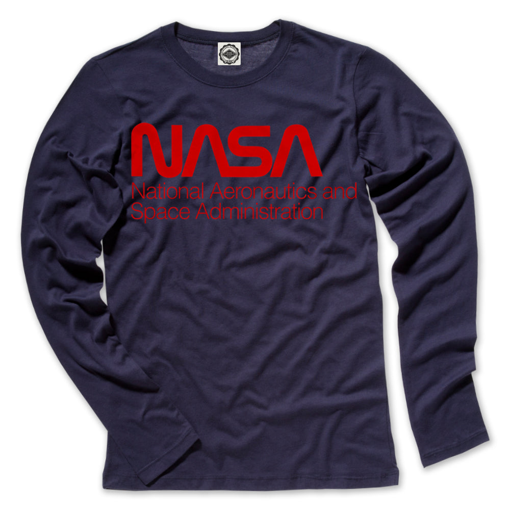 NASA (National Aeronautics And Space Administration) Logo Toddler Long Sleeve Tee