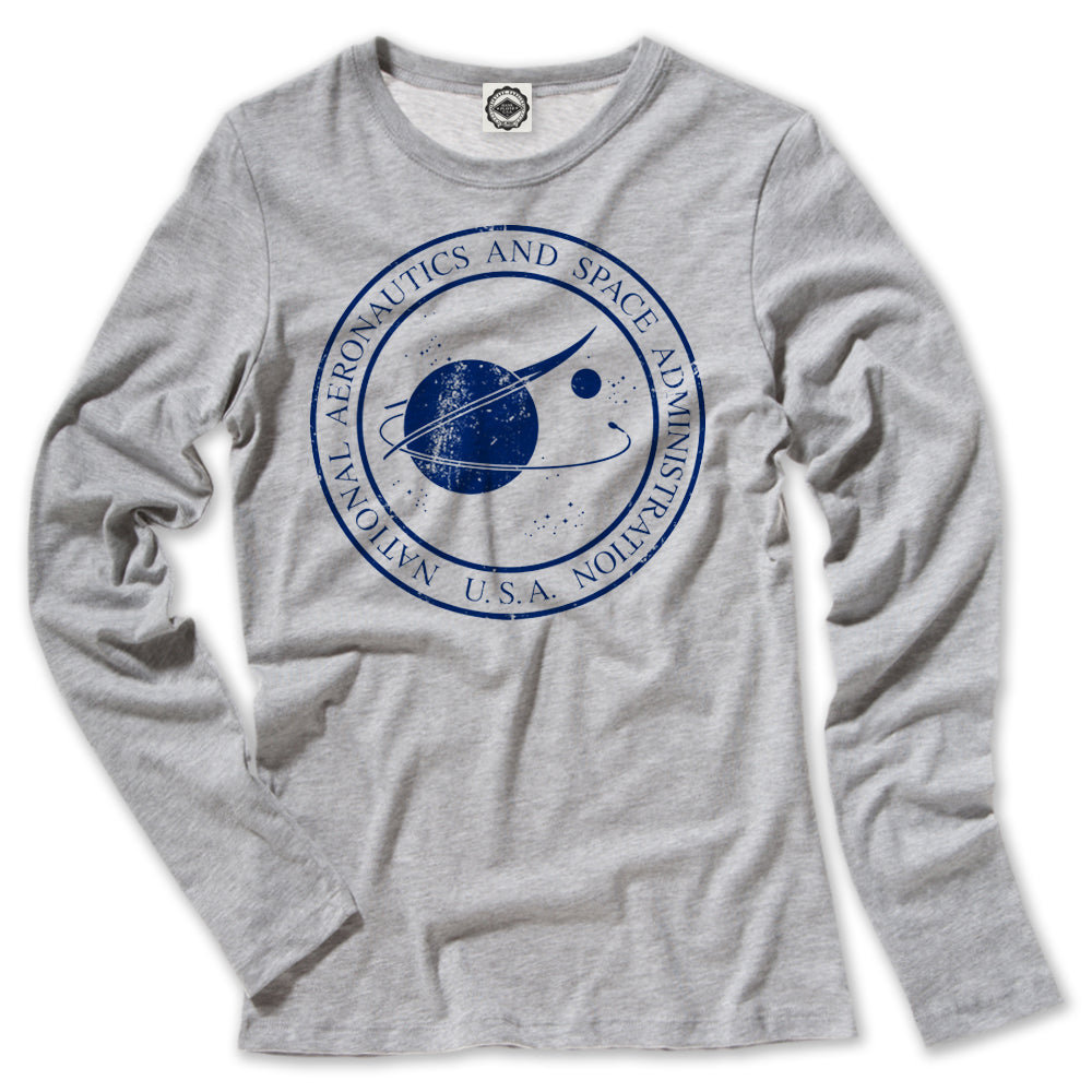 Original NASA Seal Kid's Long Sleeve Tee – Hank Player