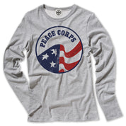Vintage Peace Corps Logo Toddler Long Sleeve Tee