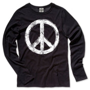 Peace Sign Toddler Long Sleeve Tee