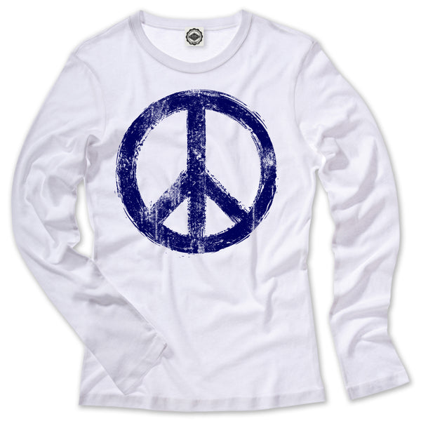 Peace Sign Kid's Long Sleeve Tee – Hank Player