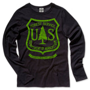 USDA Forest Service Insignia Kid's Long Sleeve Tee