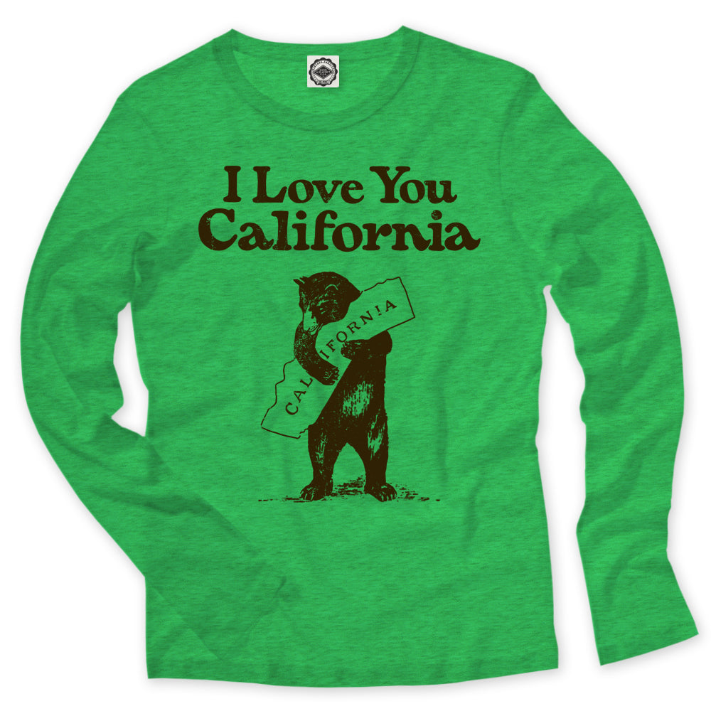 トップス Standard California Long Sleeve Tee I Love You California Kid's Long Sleeve Tee – Hank Player