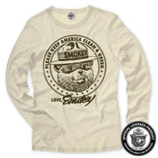 Smokey Bear "Keep America Clean & Green" Kid's Long Sleeve Tee