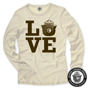 Smokey Bear Love Kid's Long Sleeve Tee