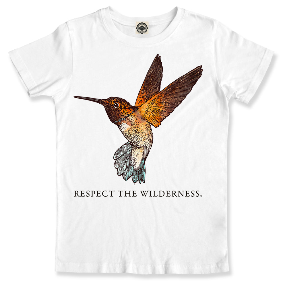 Respect The Wilderness Hummingbird Toddler Tee