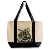 Bert The Turtle "Duck & Cover" Shopping Bag (Large)