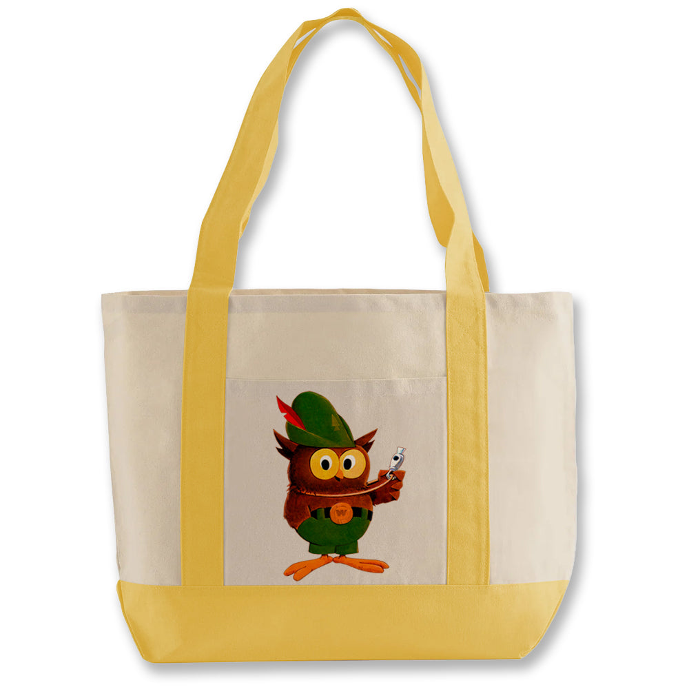 Multicolor Woodsy Owl Shopping Bag (Large)
