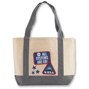 NASA Patches Shopping Bag (Large)