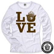 Smokey Bear Love Women's Long Sleeve Tee