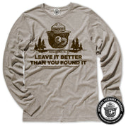 Smokey Bear's Campsite Rule Men's Long Sleeve Tee