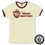 Smokey Bear "Smokey Says" Men's Ringer Tee