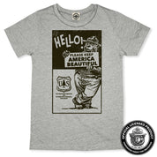 Smokey Bear "Please Keep America Beautiful" Women's Boyfriend Tee