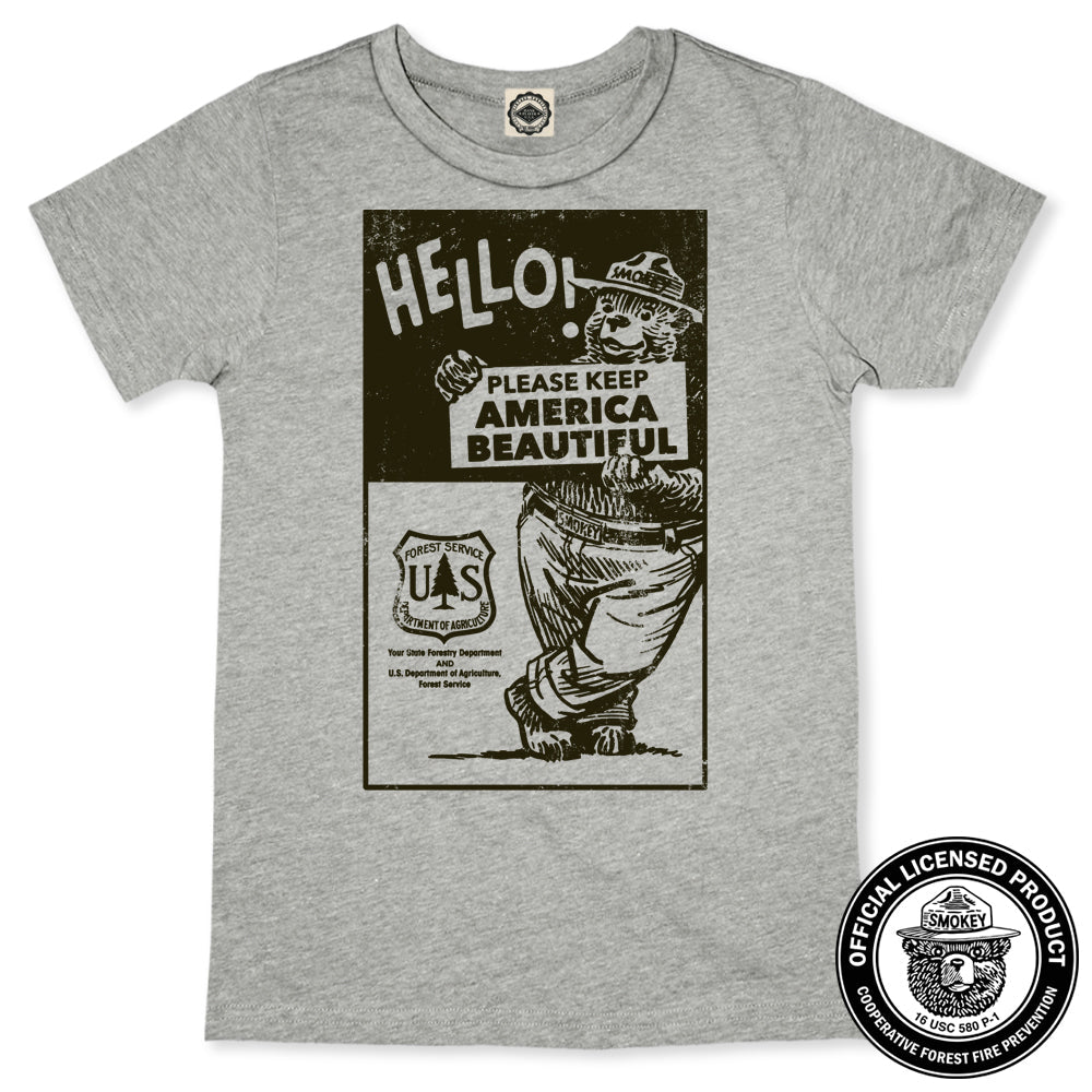 Smokey Bear "Please Keep America Beautiful" Men's Tee