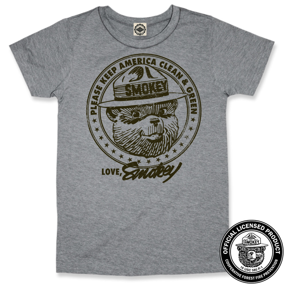 Smokey Bear "Keep America Clean & Green" Infant Tee