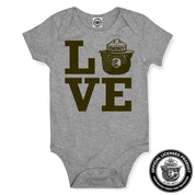 Smokey Bear Love Infant Onesie