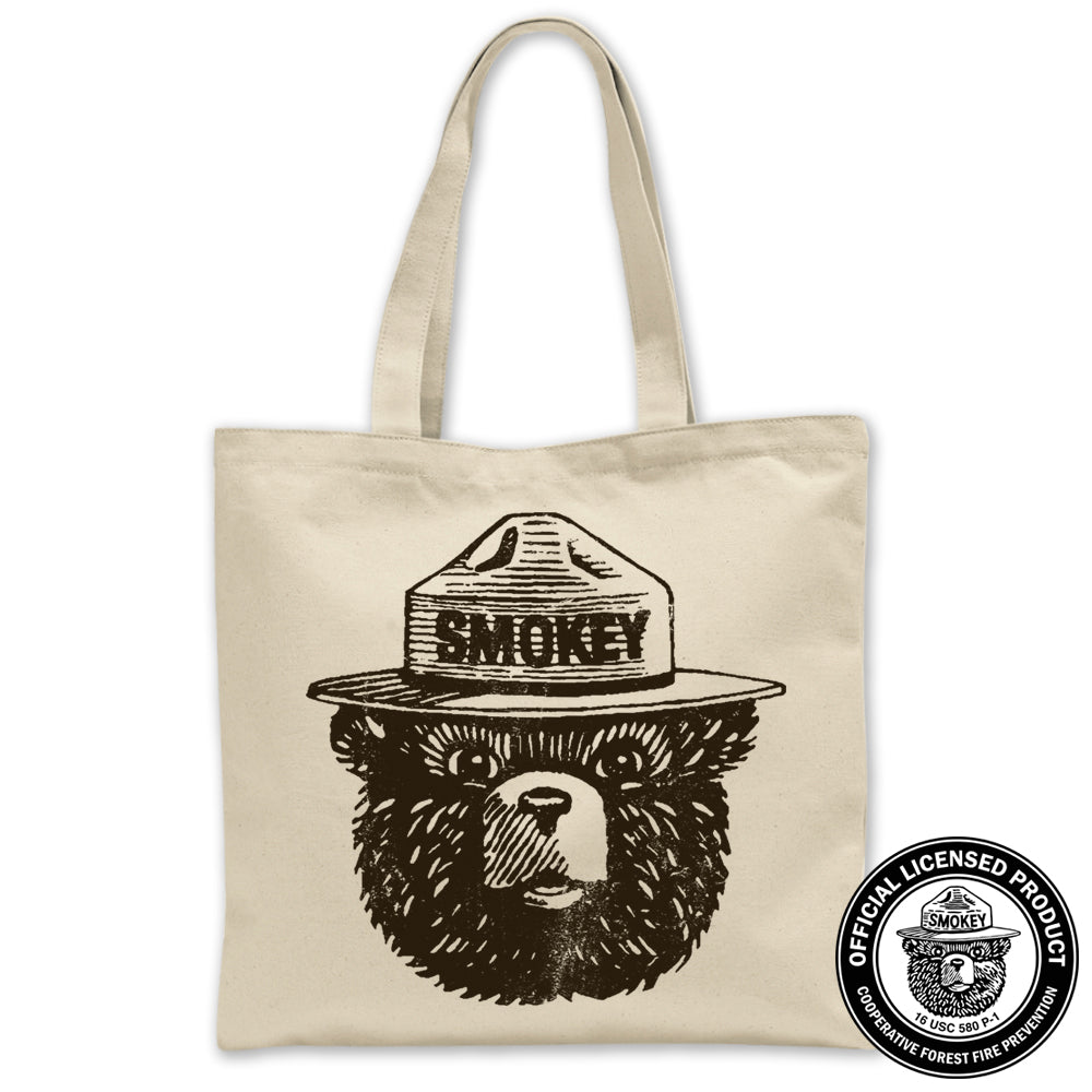 Official Smokey Bear Tote Bag