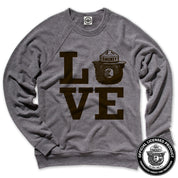 Smokey Bear Love Unisex Crew Sweatshirt