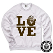 Smokey Bear Love Unisex Crew Sweatshirt