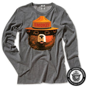 Multicolor Smokey Bear Women's Long Sleeve Tee