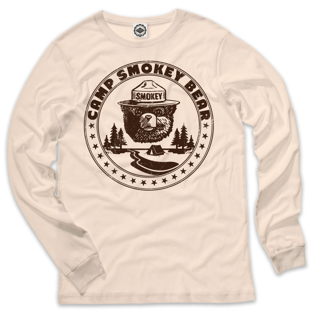 Camp Smokey Bear Unisex Long Sleeve Tee