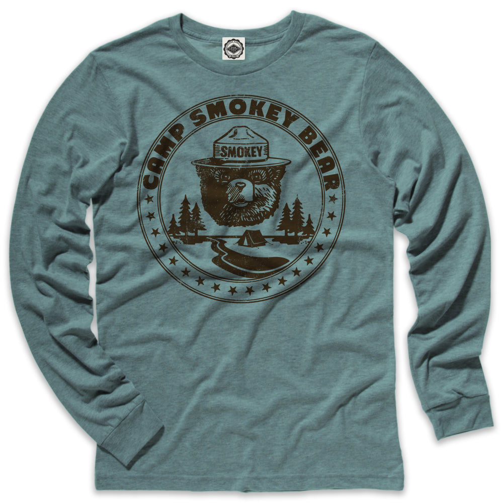 Camp Smokey Bear Unisex Long Sleeve Tee