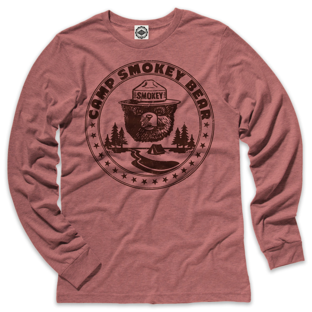 Camp Smokey Bear Unisex Long Sleeve Tee