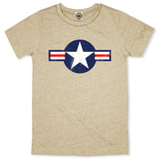 Vintage Air Force Roundel Logo Unisex Tee