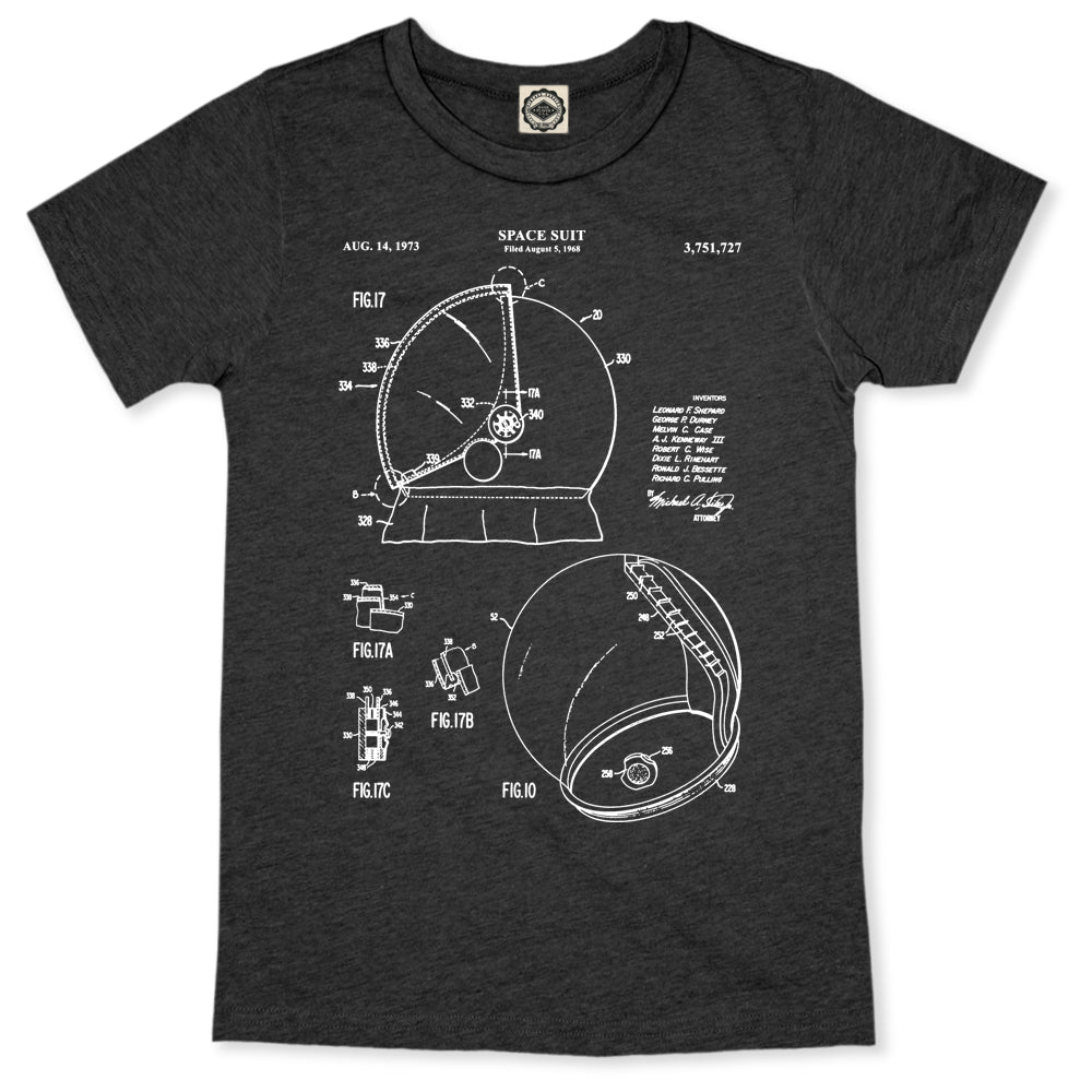 NASA Astronaut Helmet Patent Men's Tee