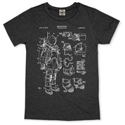 NASA Astronaut Space Suit Patent Men's Tee