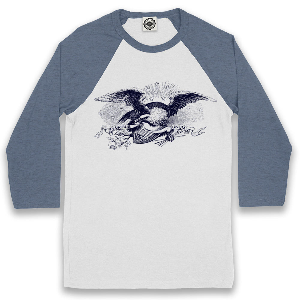 American Eagle (E Pluribus Unum) Unisex Baseball Tee