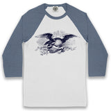 American Eagle (E Pluribus Unum) Unisex Baseball Tee