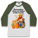 Smokey Bear Vintage "Babes In The Woods" Unisex Baseball Tee