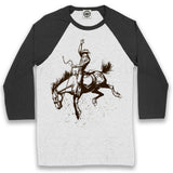 Cowboy Bronco Unisex Baseball Tee