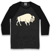 Buffalo/American Bison Unisex Baseball Tee