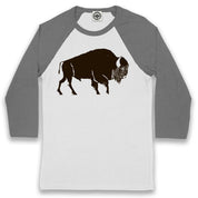 Buffalo/American Bison Unisex Baseball Tee