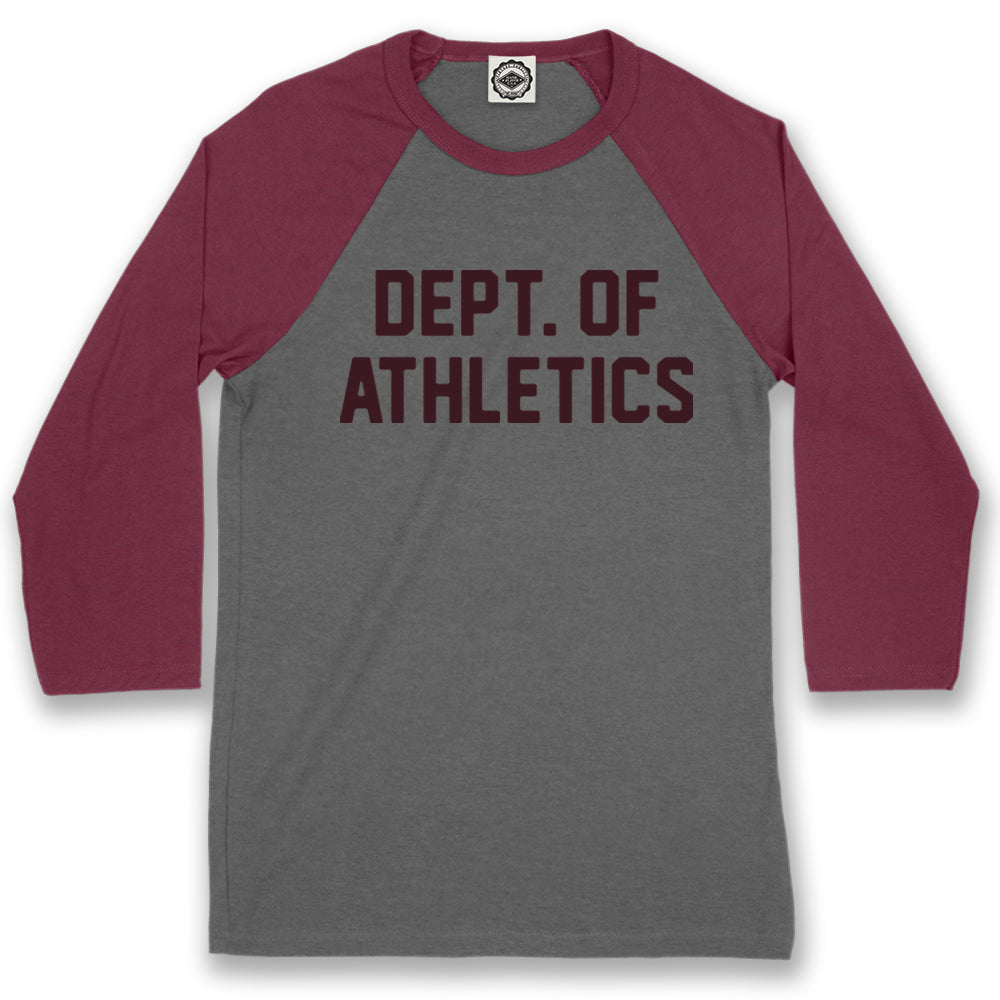 Dept. Of Athletics Unisex Baseball Tee