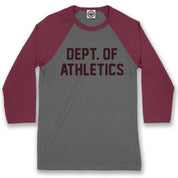 Dept. Of Athletics Unisex Baseball Tee