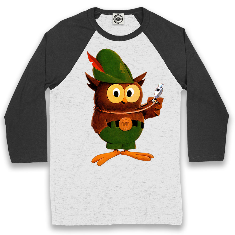 Multicolor Woodsy Owl Unisex Baseball Tee