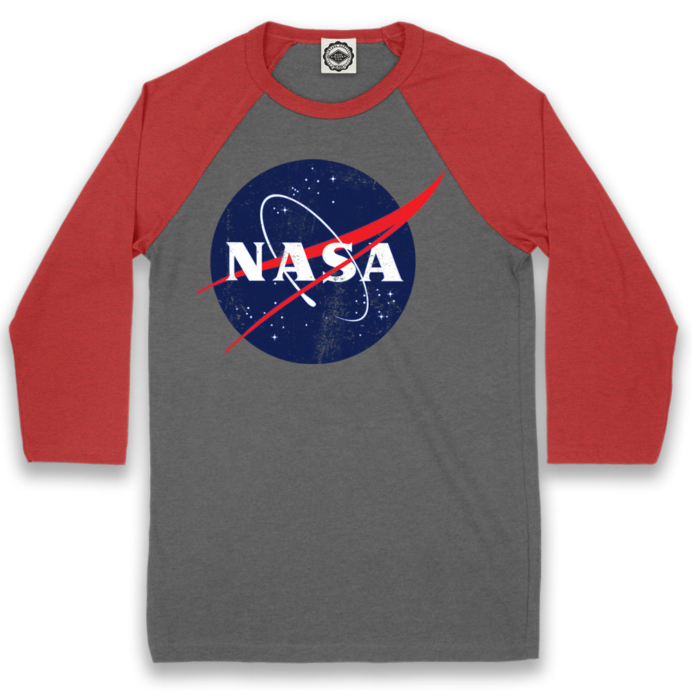 Official NASA Logo Unisex Baseball Tee