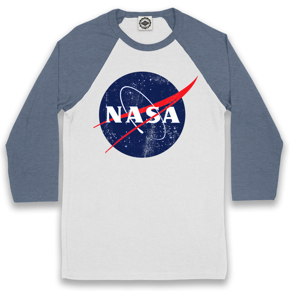 Official NASA Logo Unisex Baseball Tee