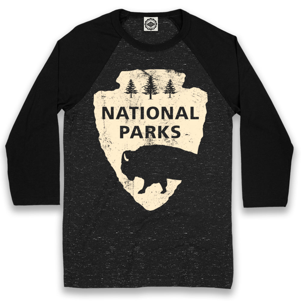 National Parks Logo Unisex Baseball Tee