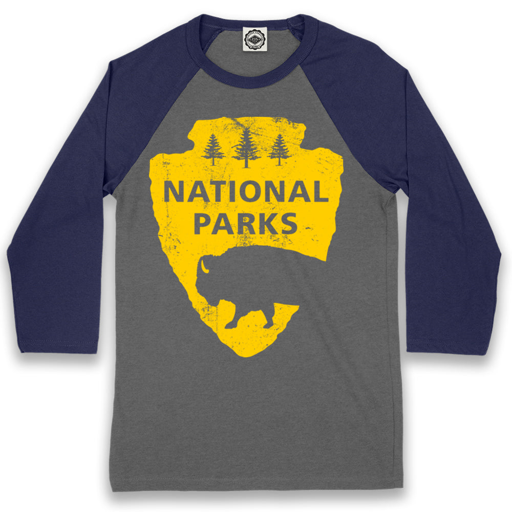 National Parks Logo Unisex Baseball Tee