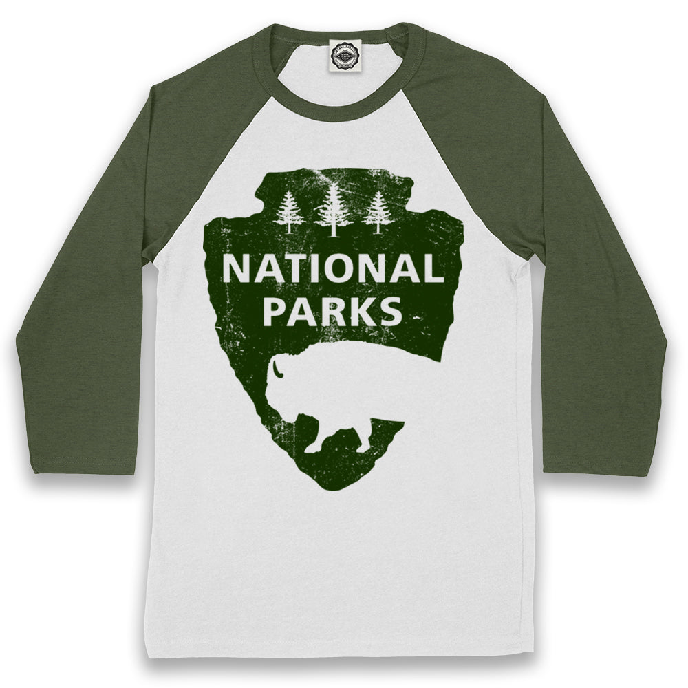 National Parks Logo Unisex Baseball Tee
