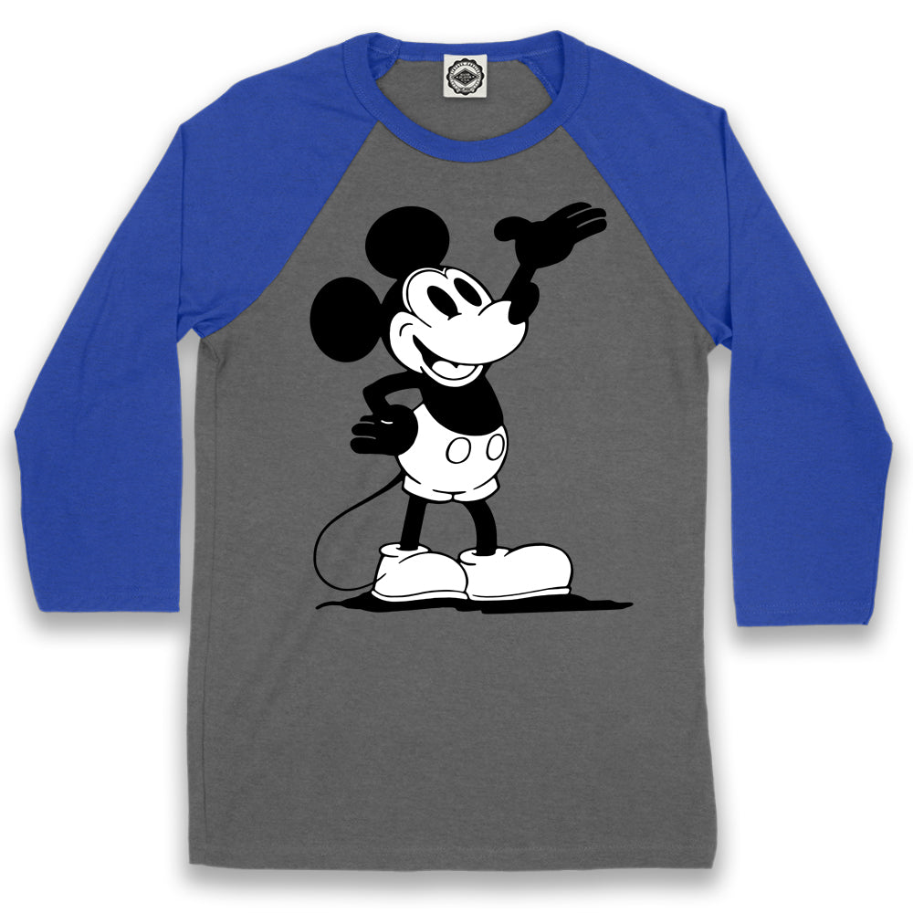 Steamboat Willie Unisex Baseball Tee