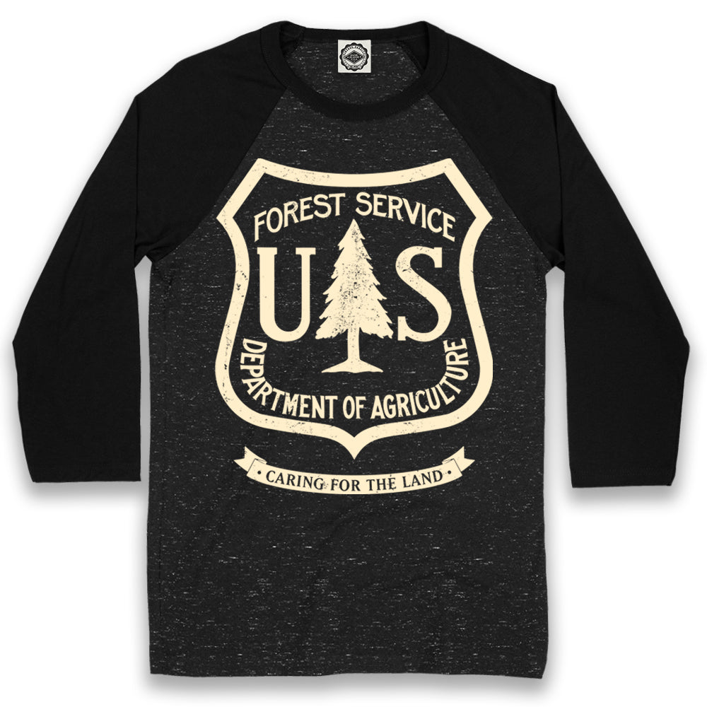 USDA Forest Service Insignia Unisex Baseball Tee