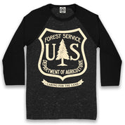 USDA Forest Service Insignia Unisex Baseball Tee