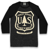 USDA Forest Service Insignia Unisex Baseball Tee