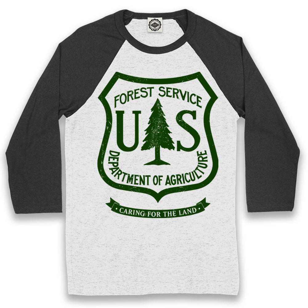 USDA Forest Service Insignia Unisex Baseball Tee
